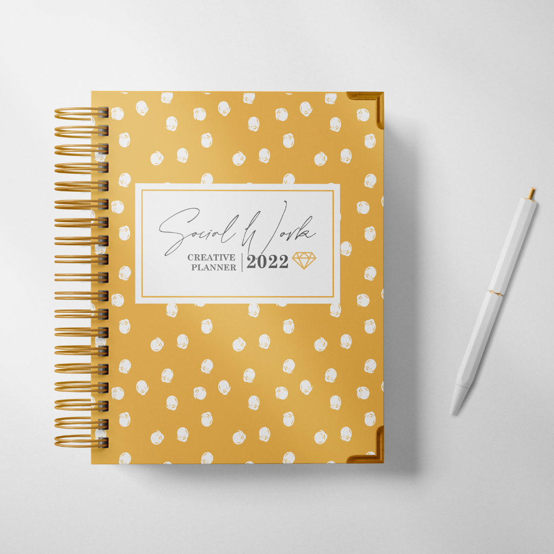 Social Work Creative Planner | Polka Dot Dreams Cover