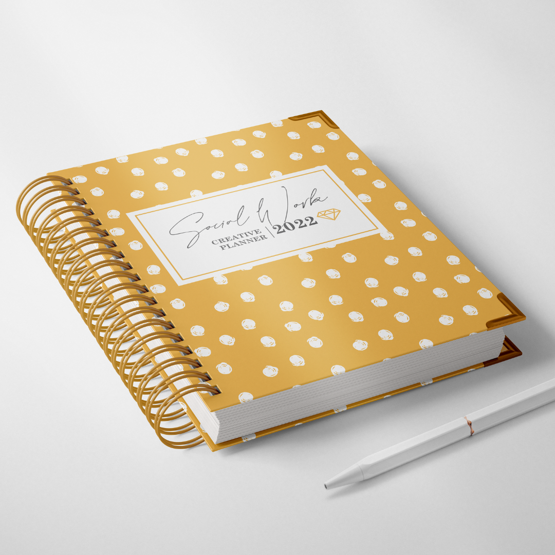 Social Work Creative Planner | Polka Dot Dreams Cover